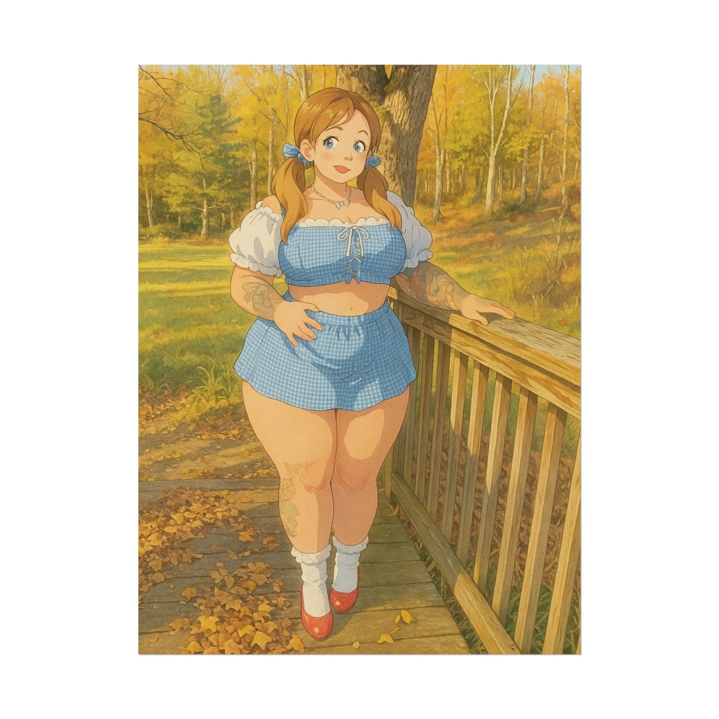 Loco Fits Anime Girls 'Not in Kansas Anymore' Poster