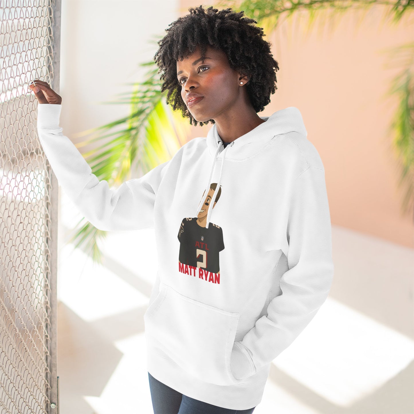 Loco Fits Anime Football 'Matt Ryan' Fleece Hoodie