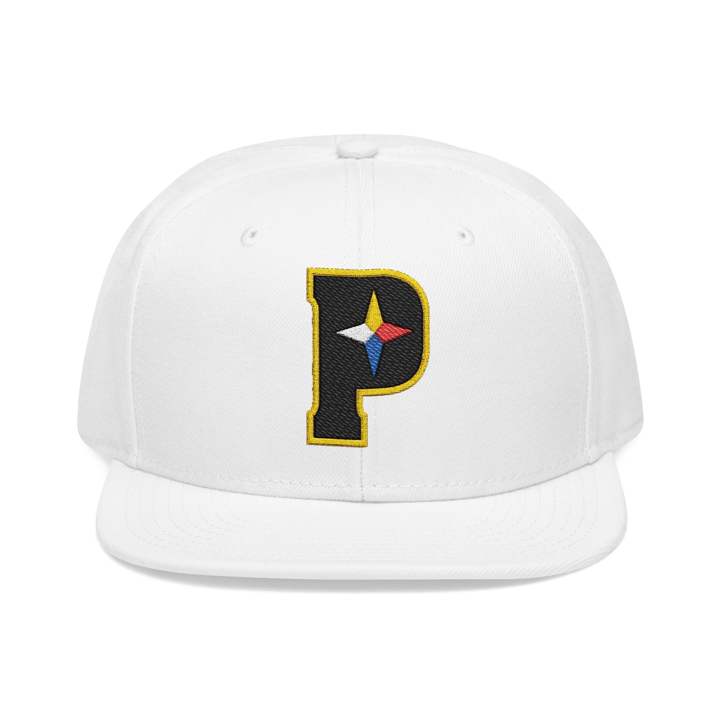 Loco Fits "NFL Pittsburgh Steelers Letter P Concept Logo" Snapback (Embroidery)