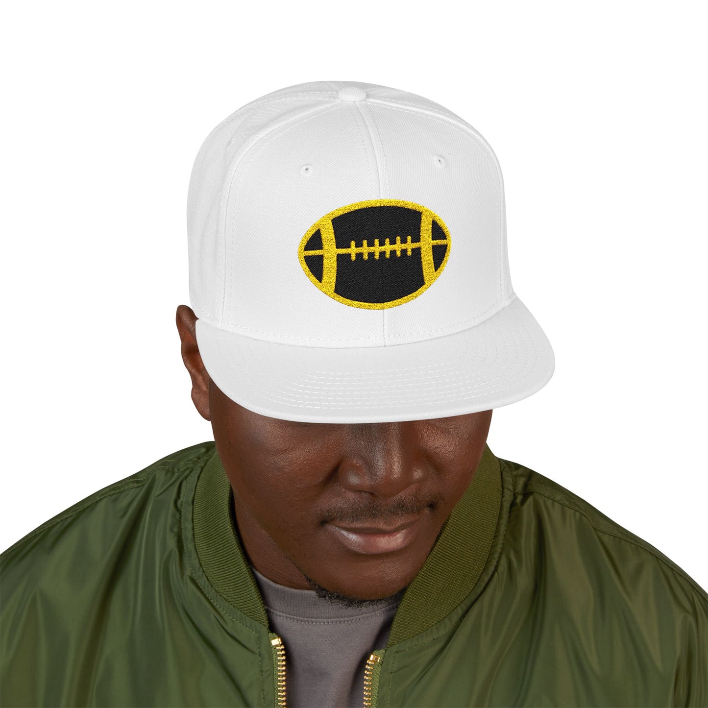 Legends "Wicked Way" Football Yellow & Black Logo Snapback