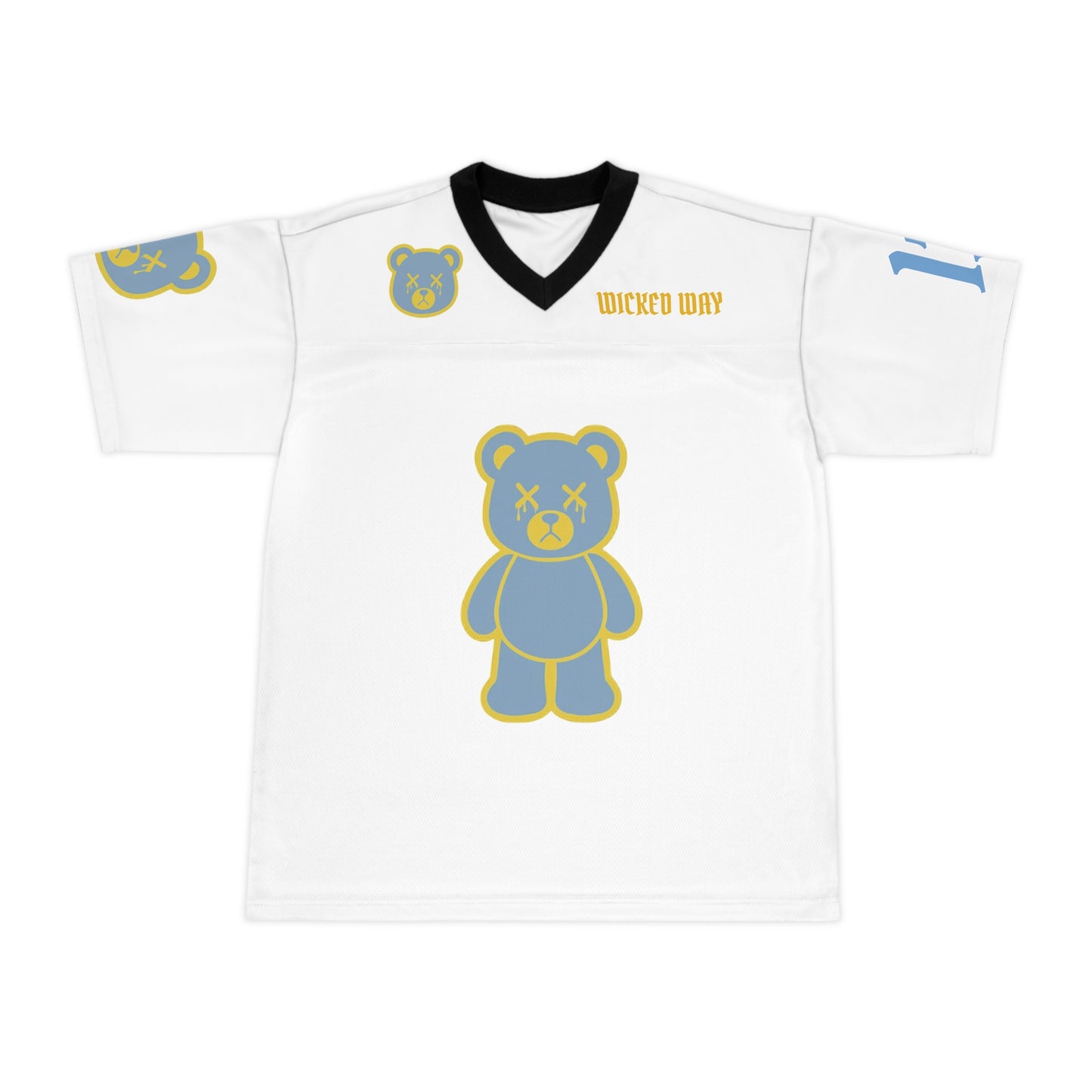 "Wicked Way" #13 Allen Deady Bears Football Jersey