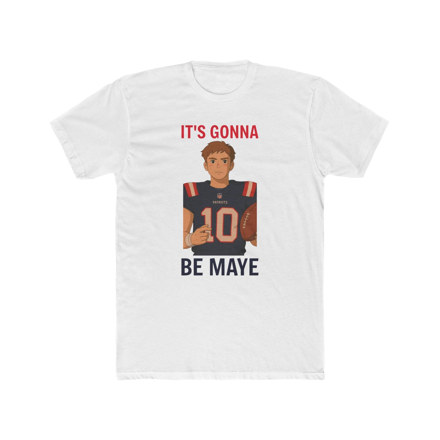 Anime Football 'It's Gonna Be Maye' Cotton Crew Tee