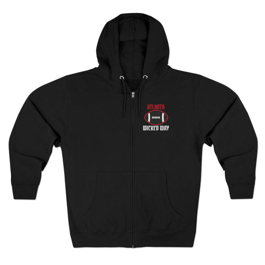 "Wicked Way" Atlanta Football Zip Hoodie