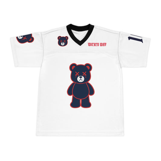 "Wicked Way" #10 Maye Deady Bears Football Jersey