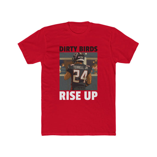 Anime Football 'Dirty Birds Rise Up' Cotton Crew Tee