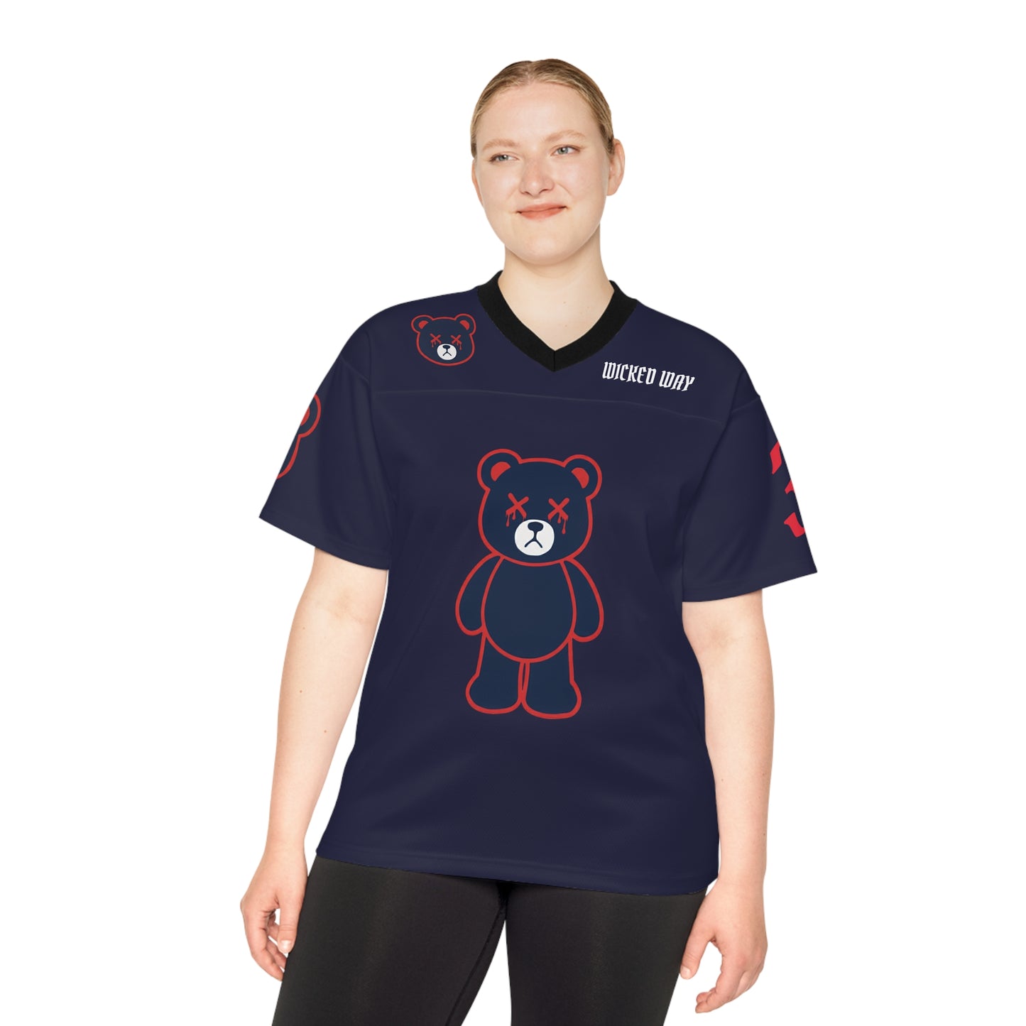 "Wicked Way" #32 Henderson Deady Bears Football Jersey