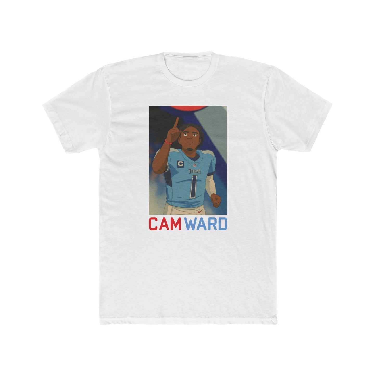 Anime Football 'Cam Ward' Cotton Crew Tee