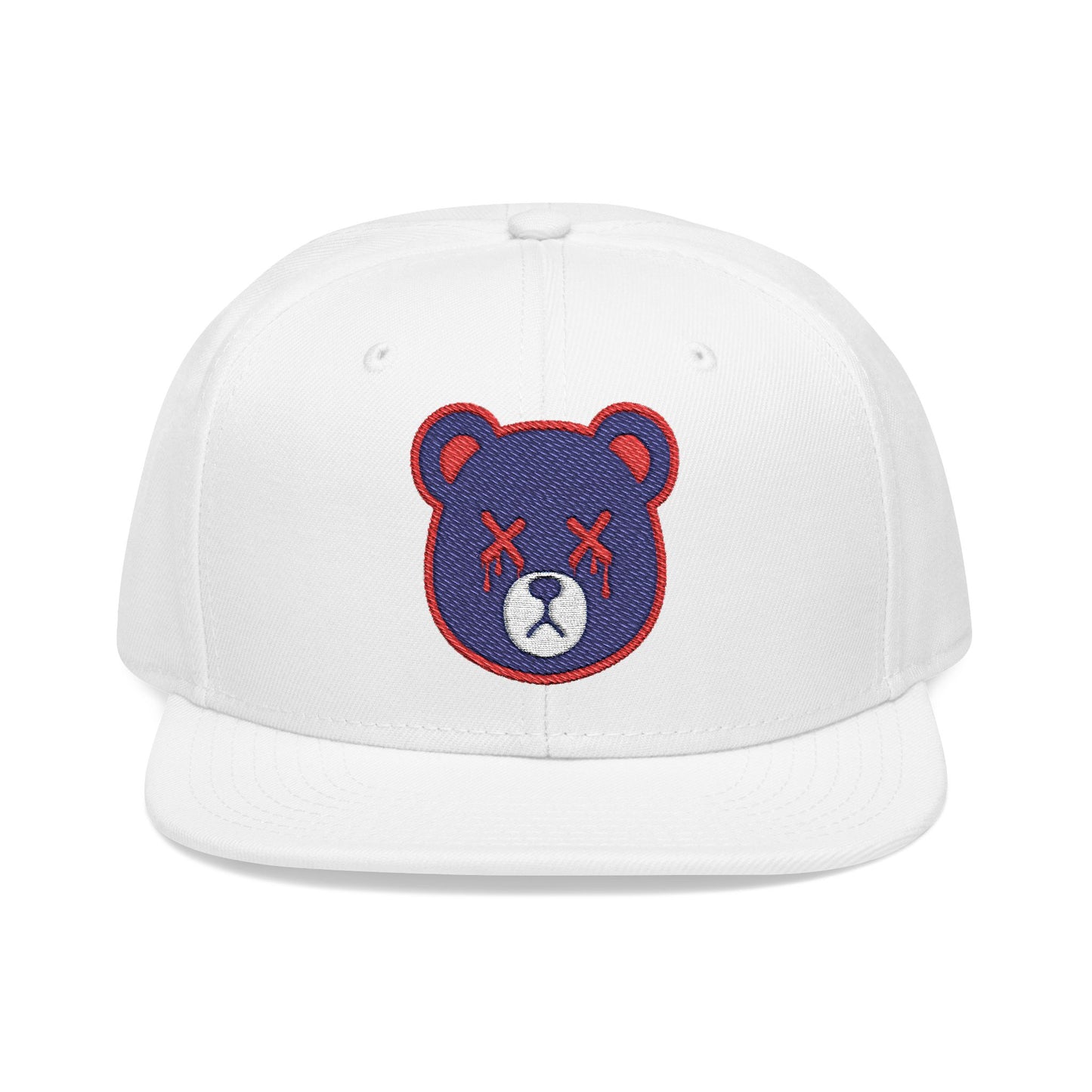 "Wicked Way" Deady Bears Navy Blue & Red Logo Snapback