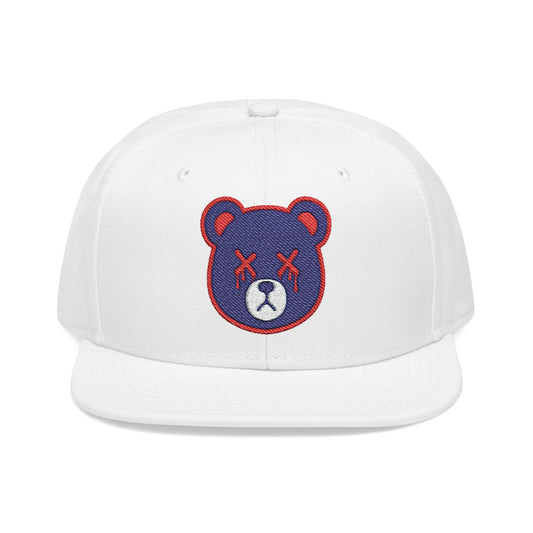 "Wicked Way" Deady Bears Navy Blue & Red Logo Snapback