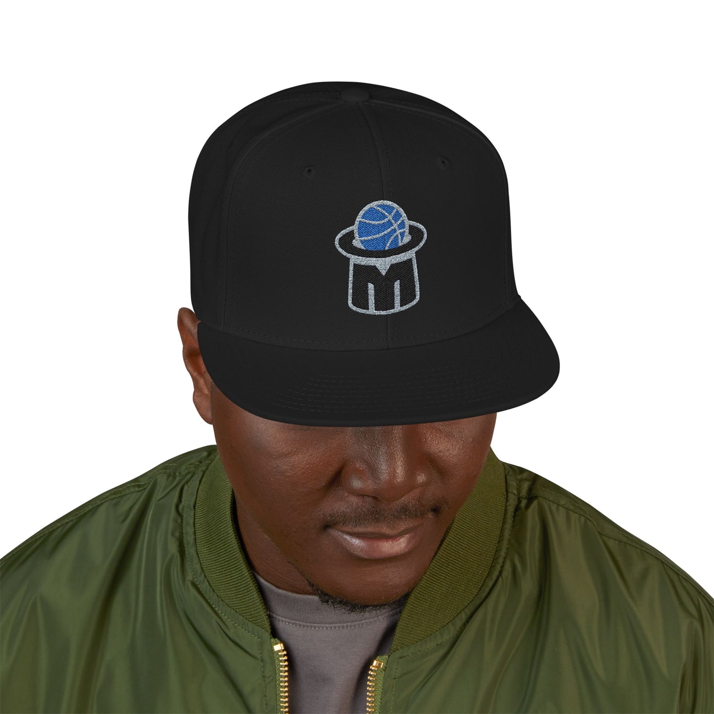 Loco Fits "NBA Orlando Magic M Hat Concept Logo" Snapback (Embroidery)