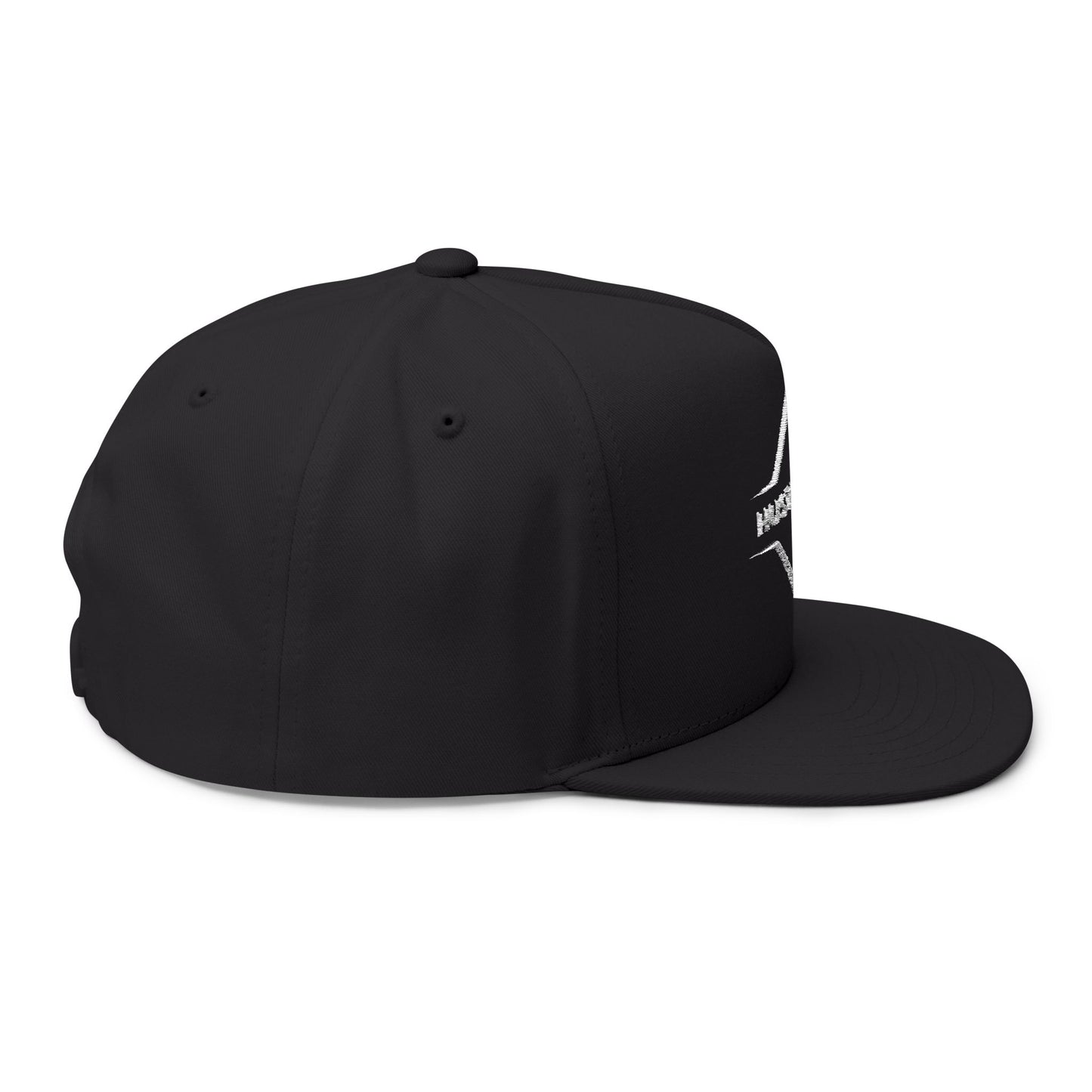Black "Hustler Ave" #12 Avalanche Motion Alt. Snapback