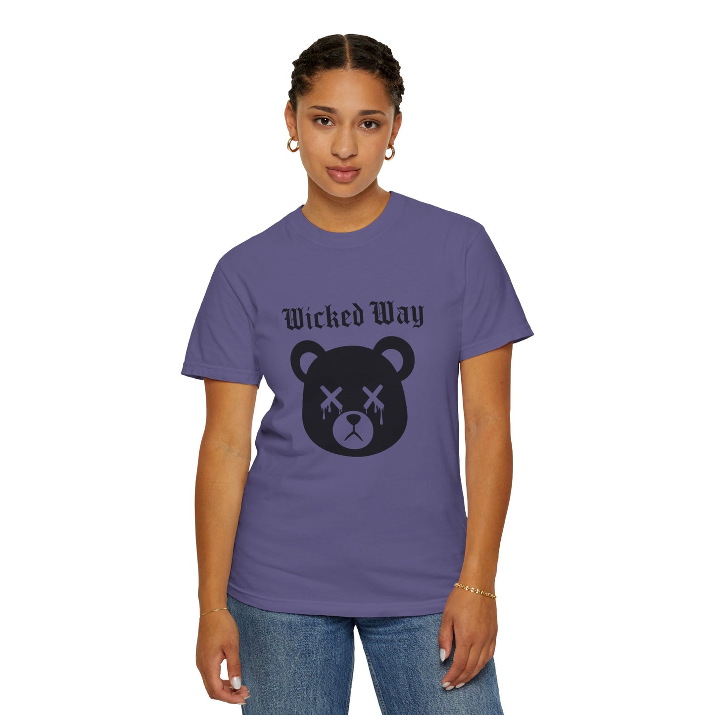 "Wicked Way" Dead Bear Head T-Shirt (Multi Color Options)
