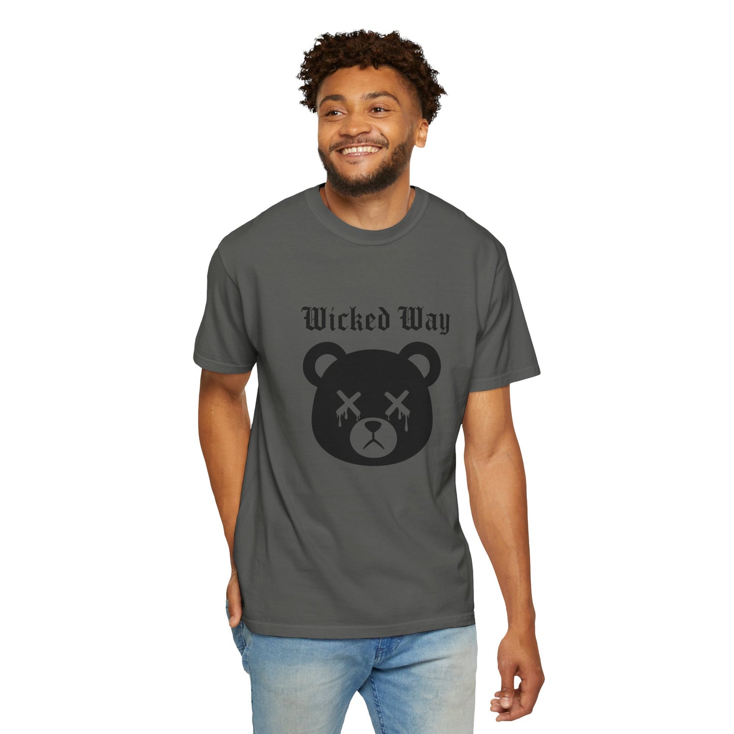 "Wicked Way" Dead Bear Head T-Shirt (Multi Color Options)