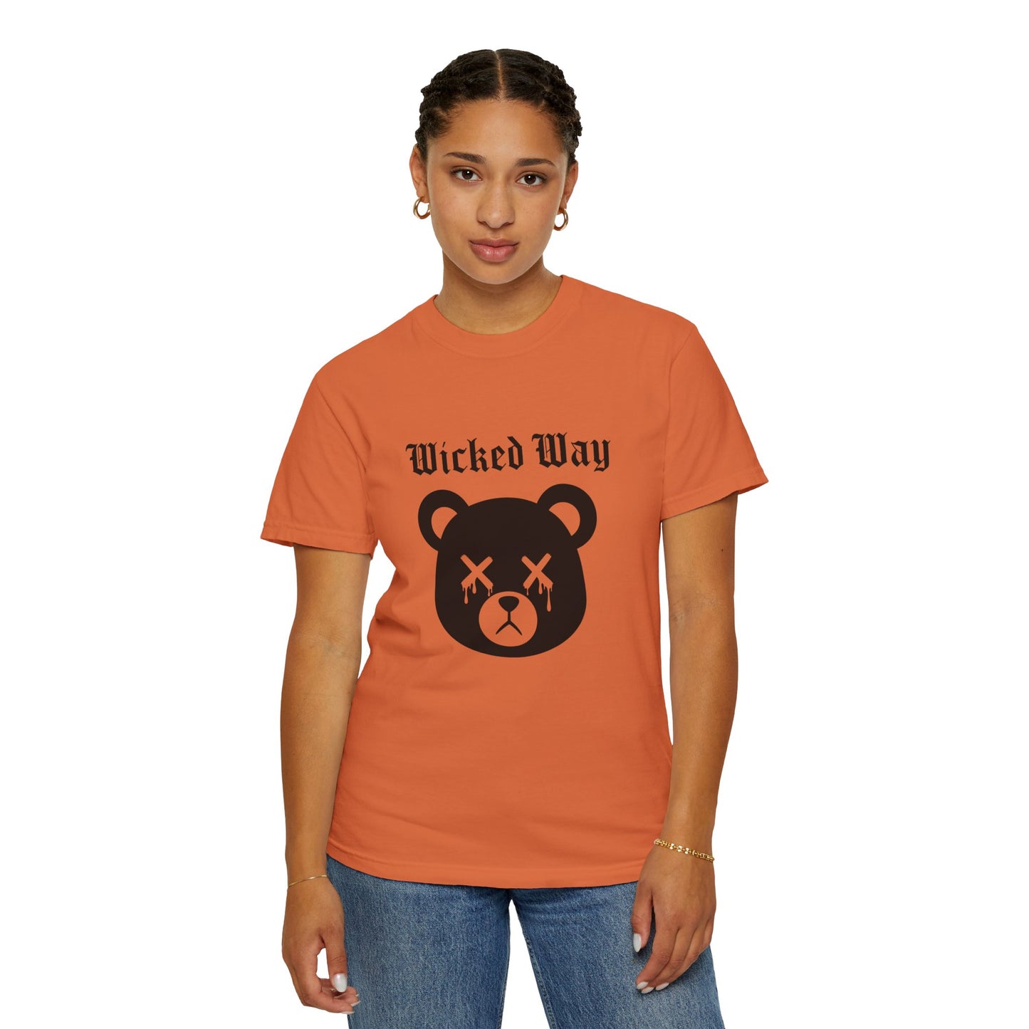 "Wicked Way" Dead Bear Head T-Shirt (Multi Color Options)