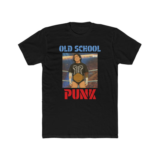Loco Fits Anime Wrestling 'Old School Punk' Cotton Crew Tee