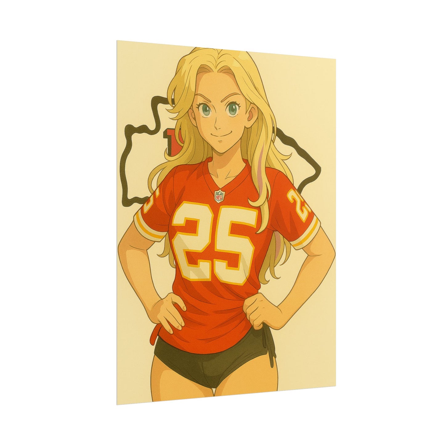 Loco Fits Anime Girls 'K City Girl 1' Poster