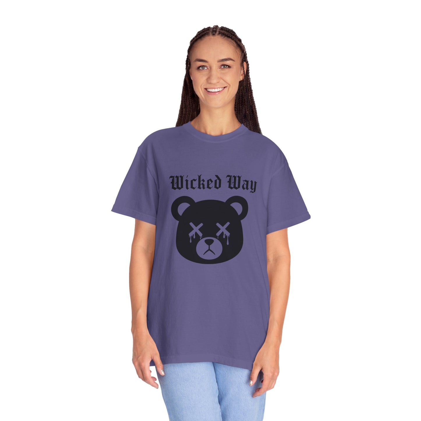 "Wicked Way" Dead Bear Head T-Shirt (Multi Color Options)
