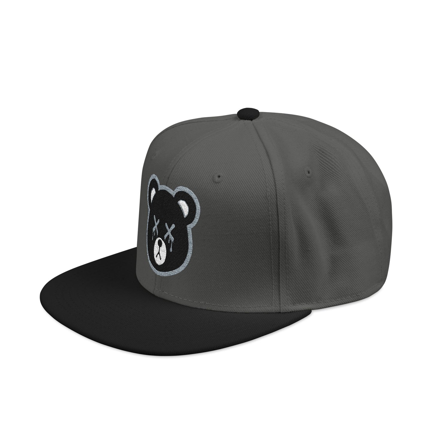 "Wicked Way" Deady Bears Grey, Black & White Logo Snapback