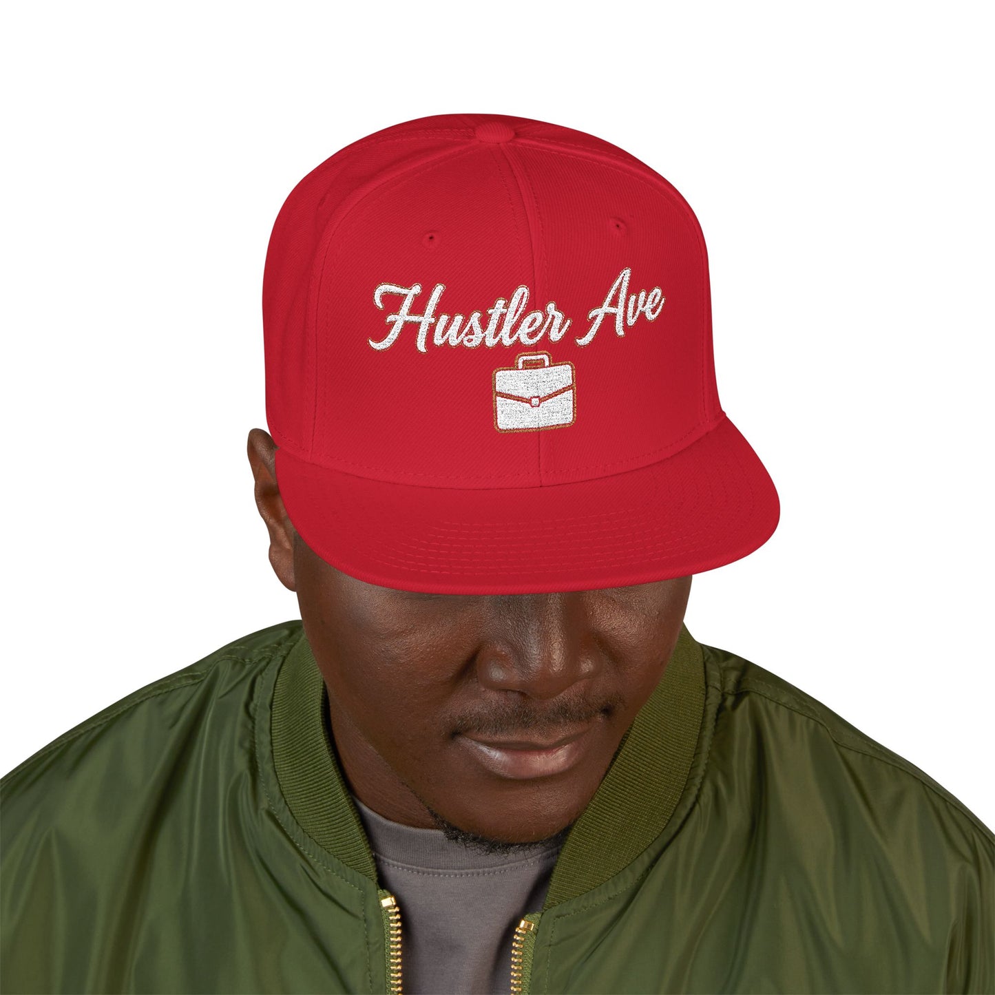 Base "Hustler Ave" All Business Briefcase Snapback
