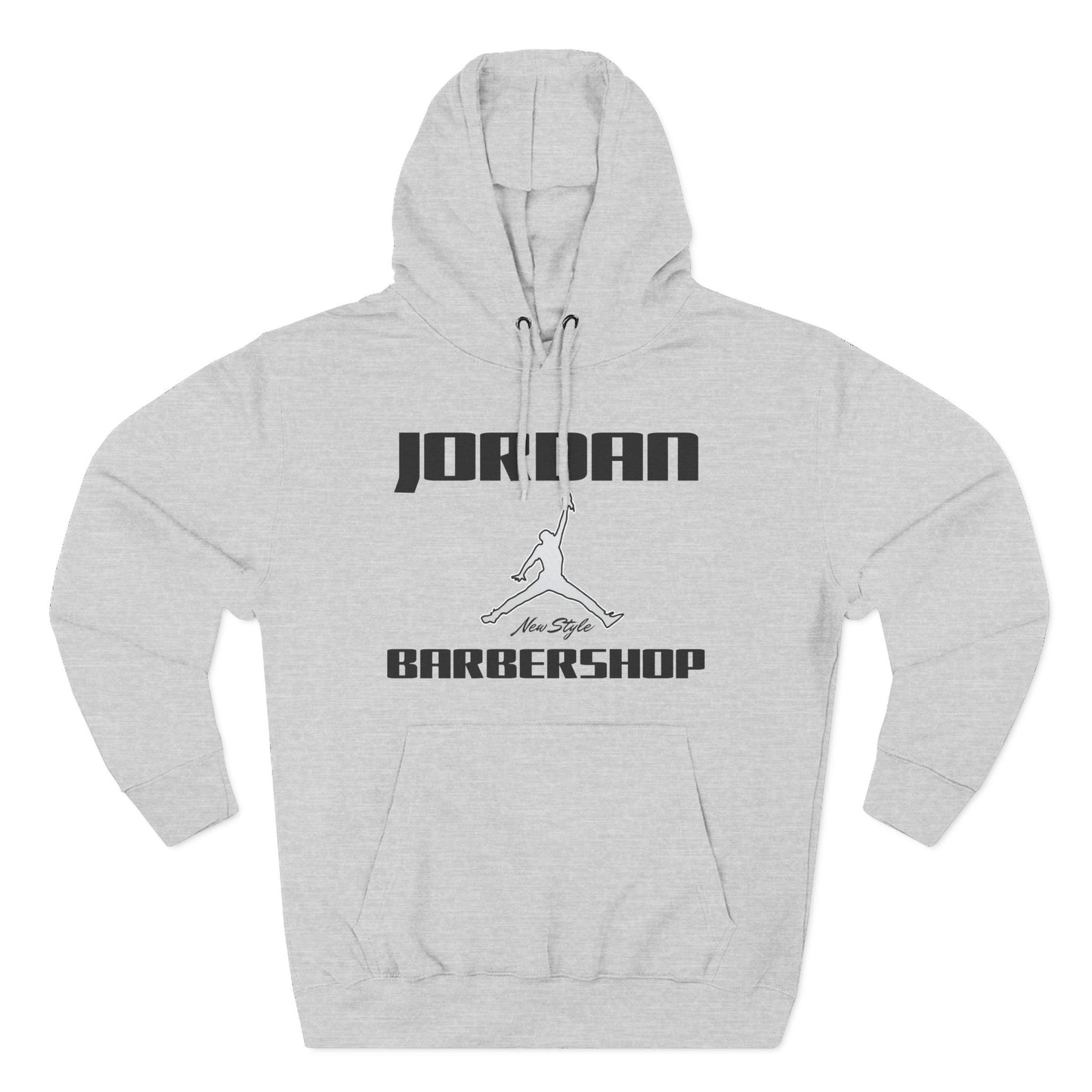Jordan New Style Barbershop Fleece Hoodie (New Black Font)