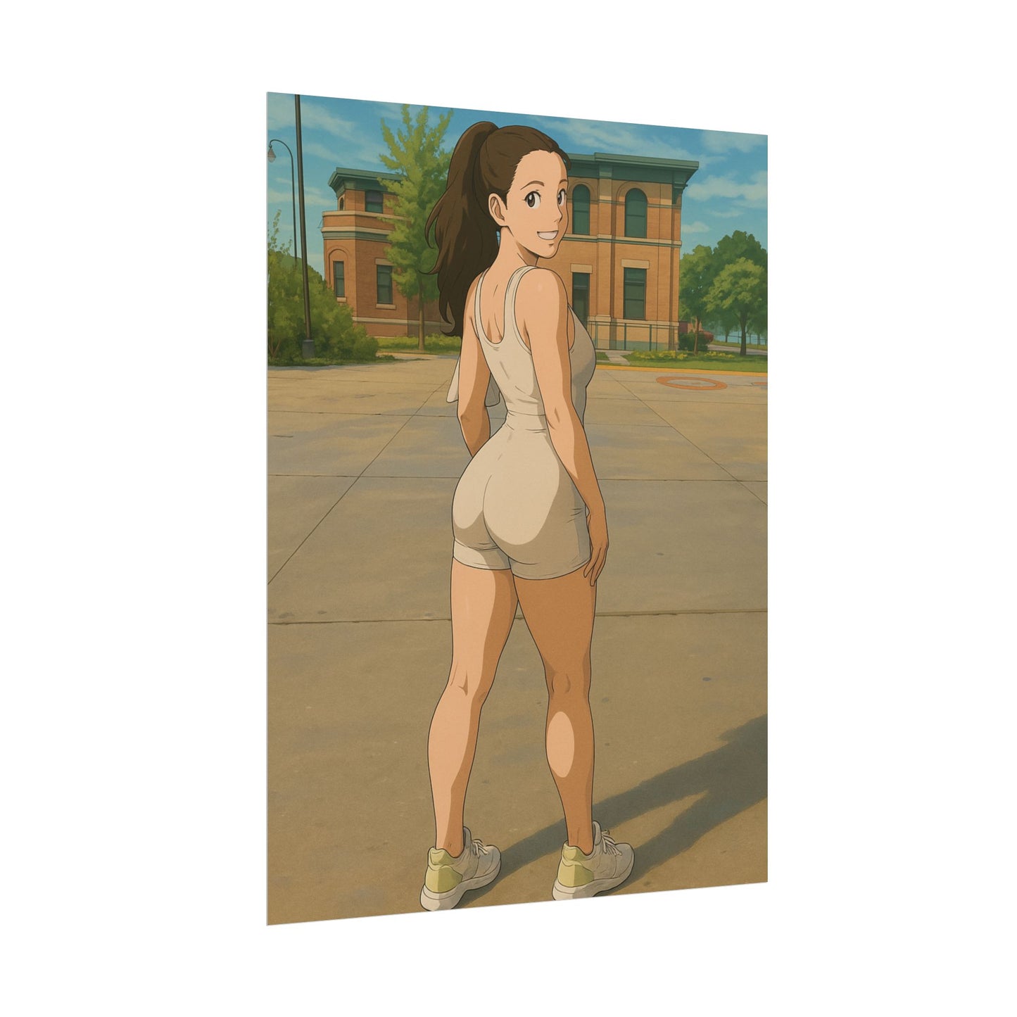 Loco Fits Anime Girls 'Catch Me If You Can' Poster