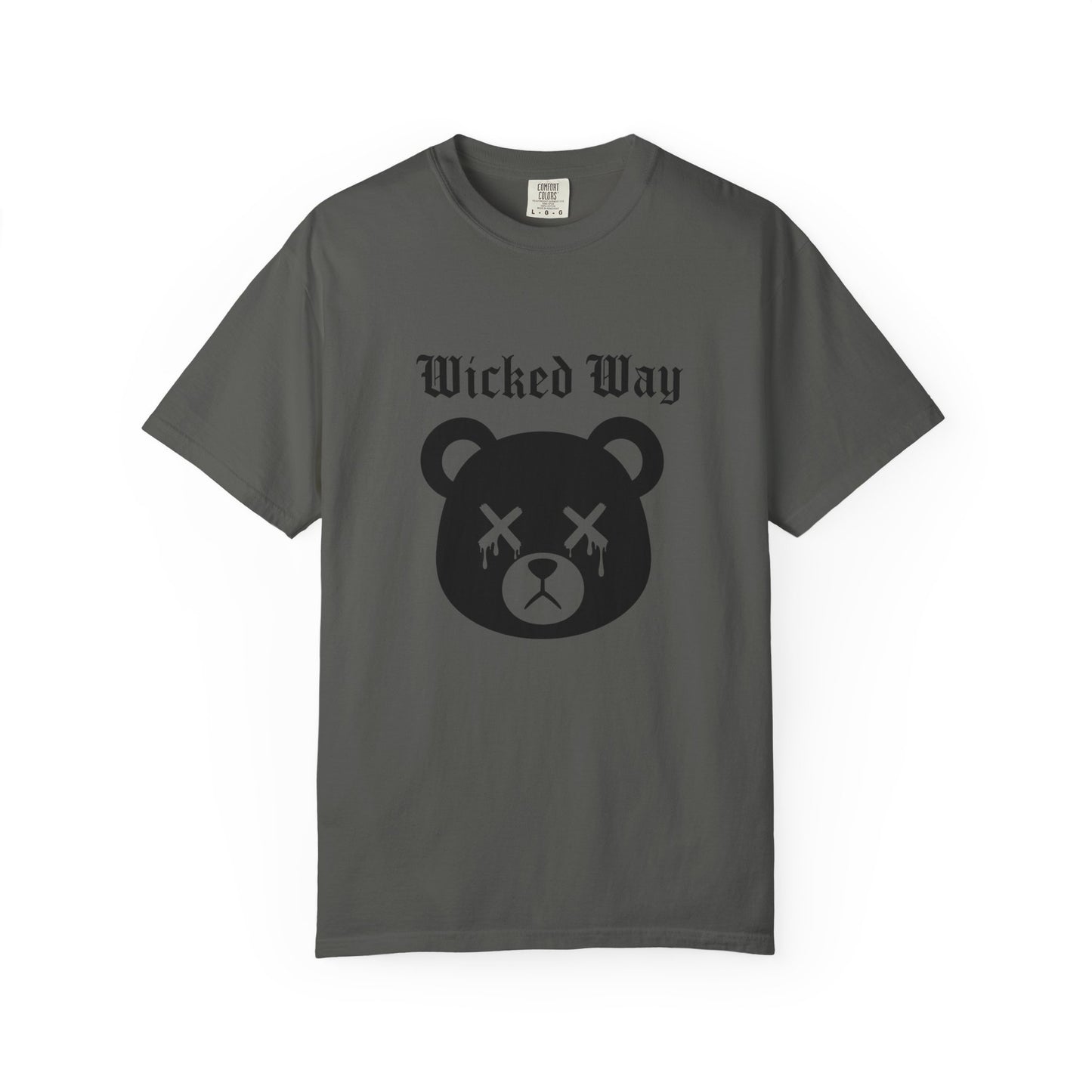 "Wicked Way" Dead Bear Head T-Shirt (Multi Color Options)