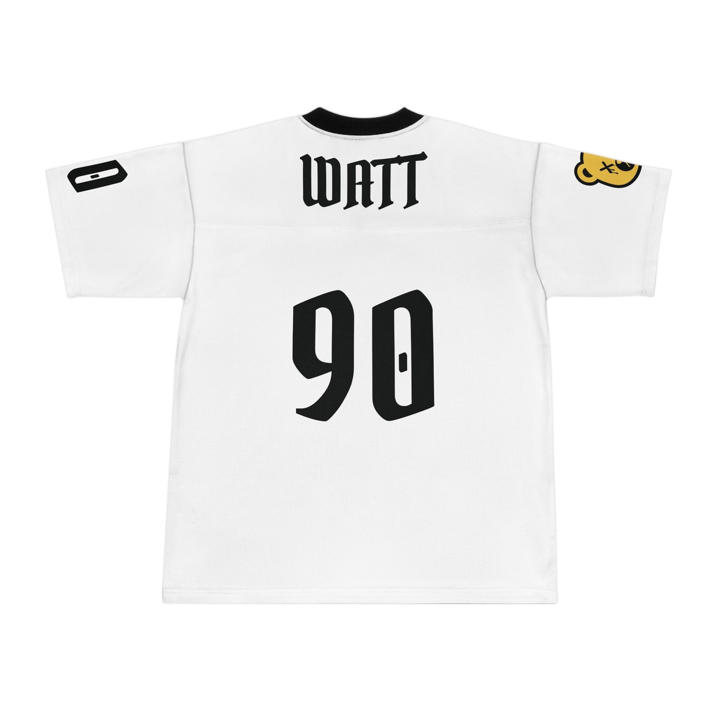 "Wicked Way" #90 Watt Deady Bears Away Football Jersey