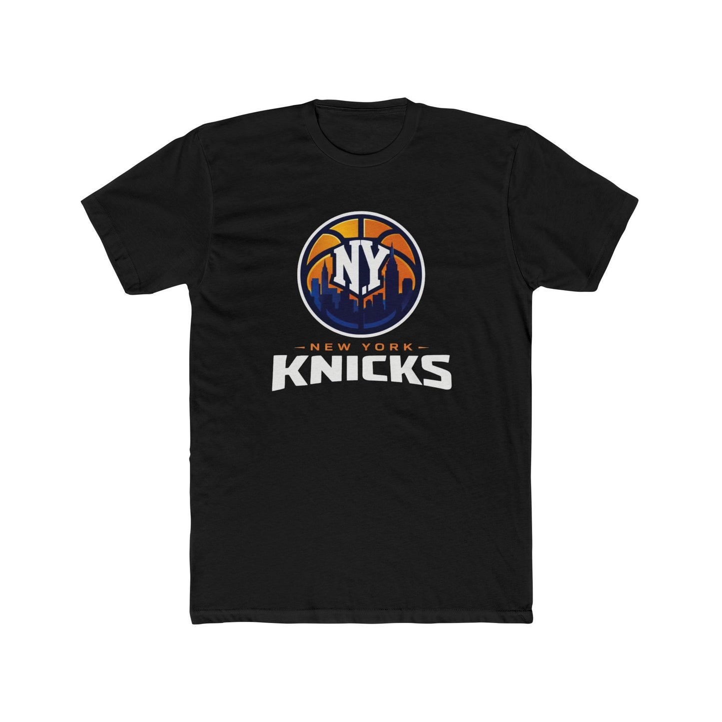 Loco Fits New "NBA New York Knicks Basketball Concept Logo" Cotton Crew Tee