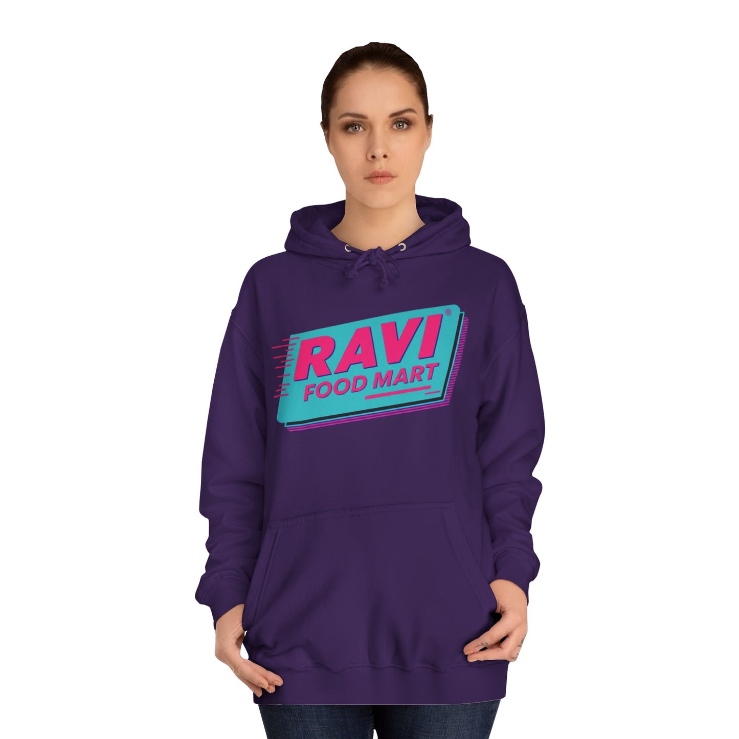 Retro Big Logo Ravi Food Mart Hoodie