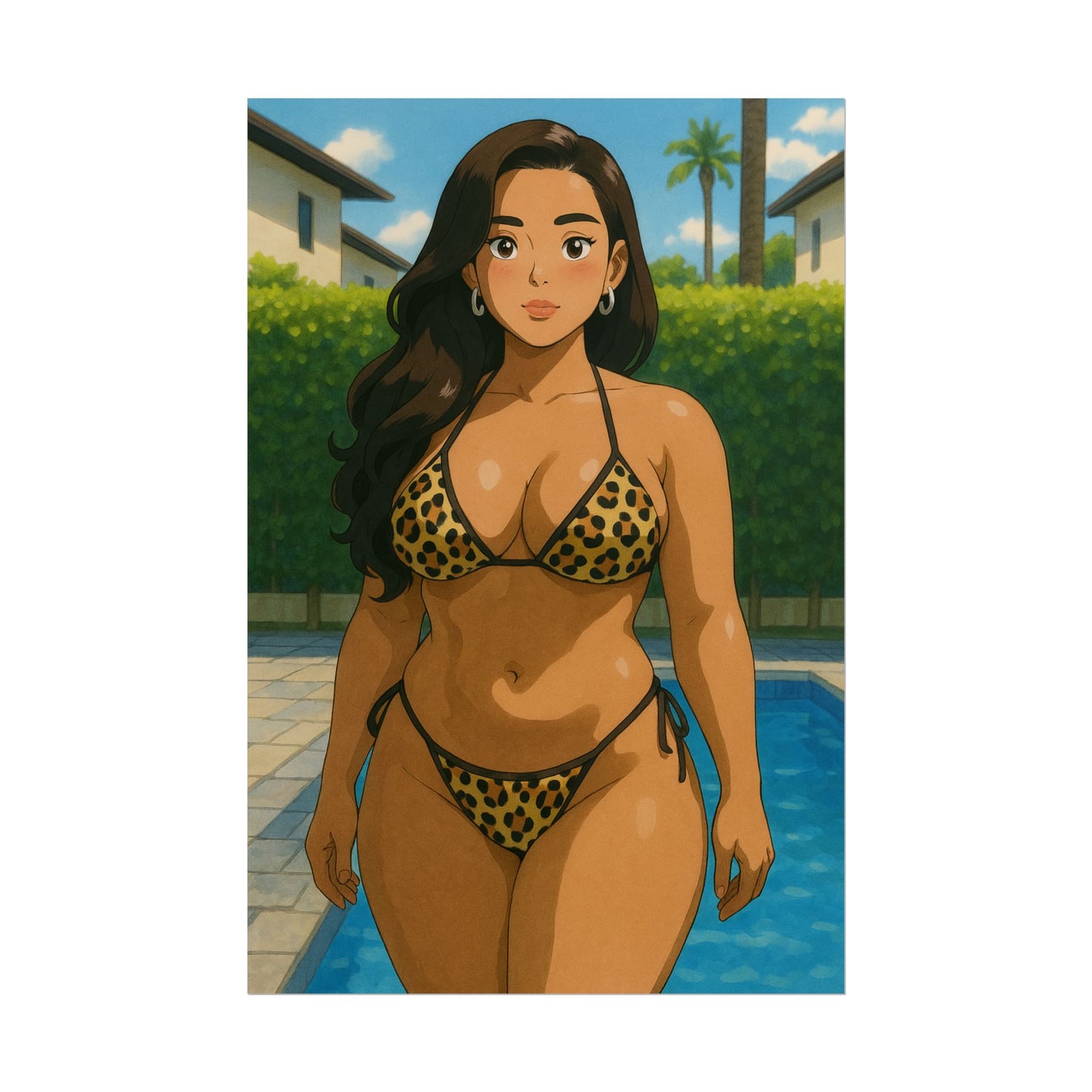 Loco Fits Anime Girls 'Humeda' Poster