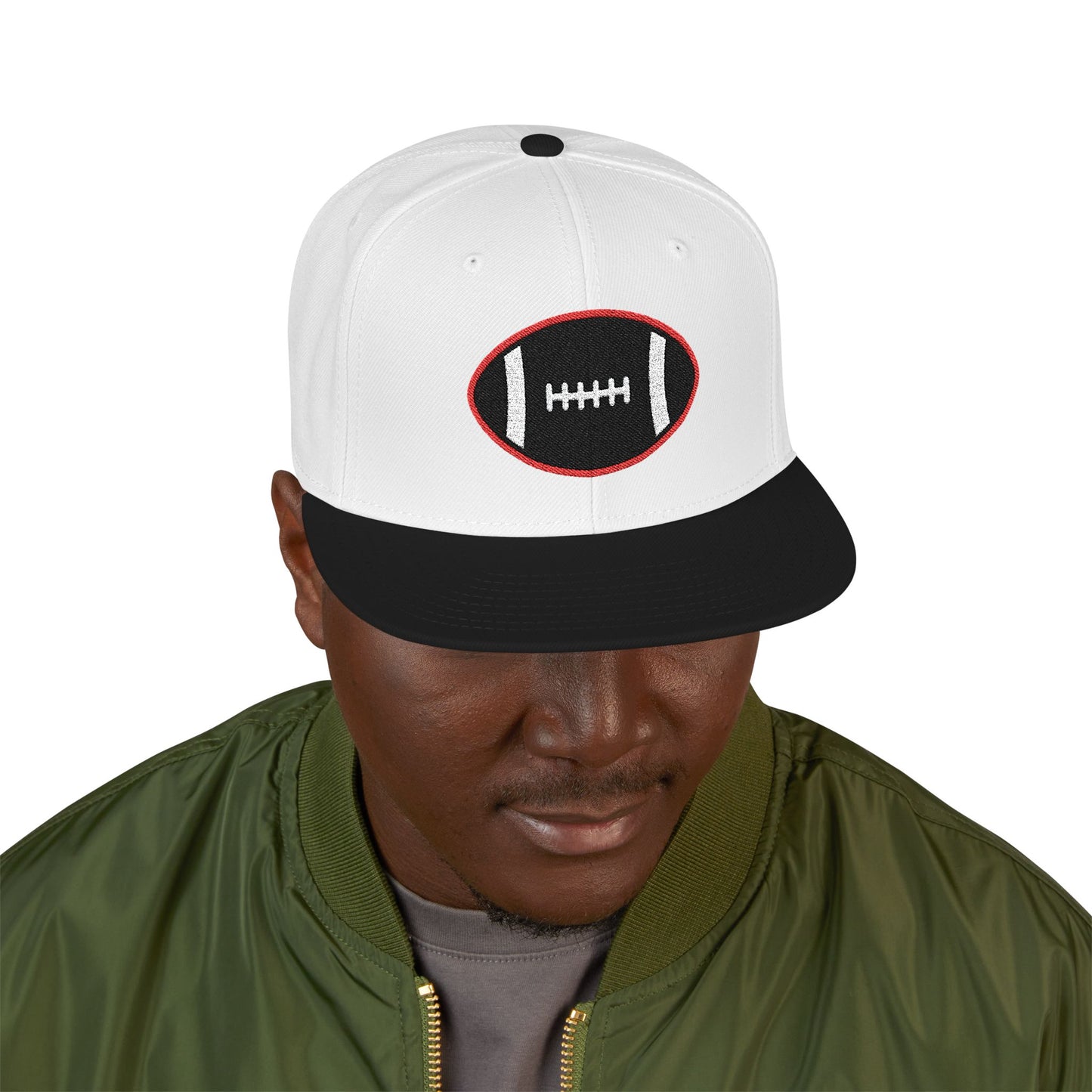 Legends "Wicked Way" Football Red & Black Logo Snapback