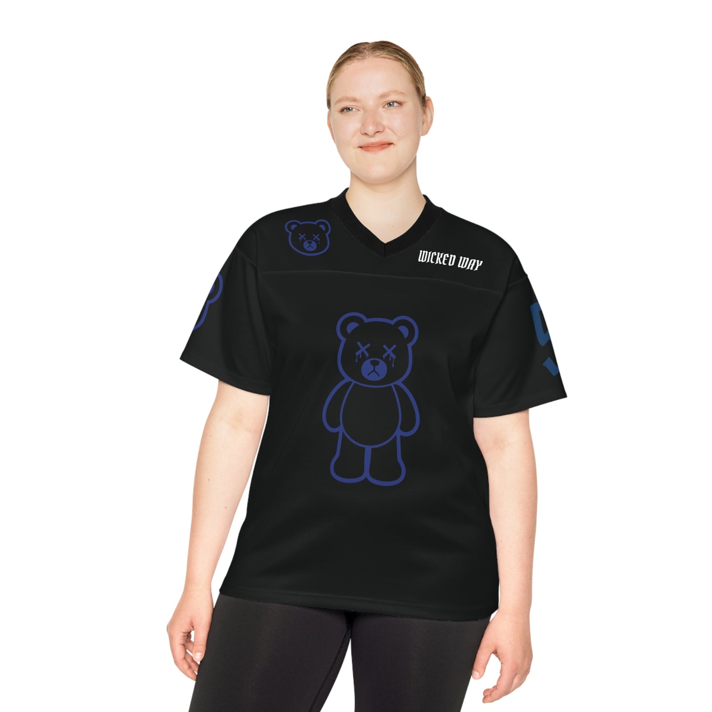 "Wicked Way" #56 Nelson Deady Bears Football Jersey