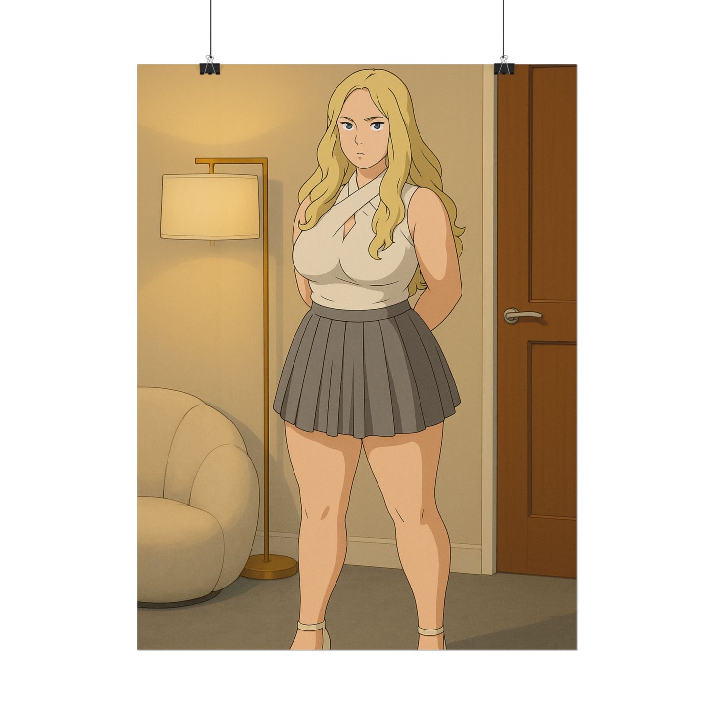 Loco Fits Anime Girls 'You'll be seen now' Poster