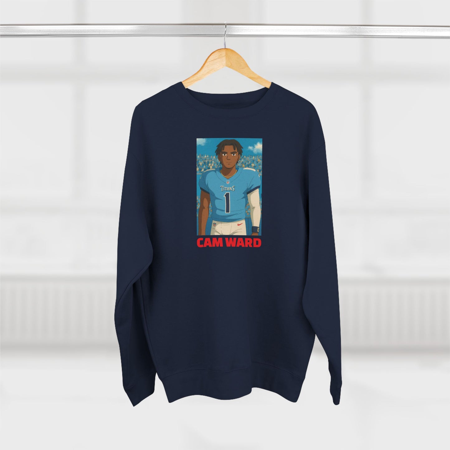 Anime Football 'Cam Ward' Crewneck Sweatshirt