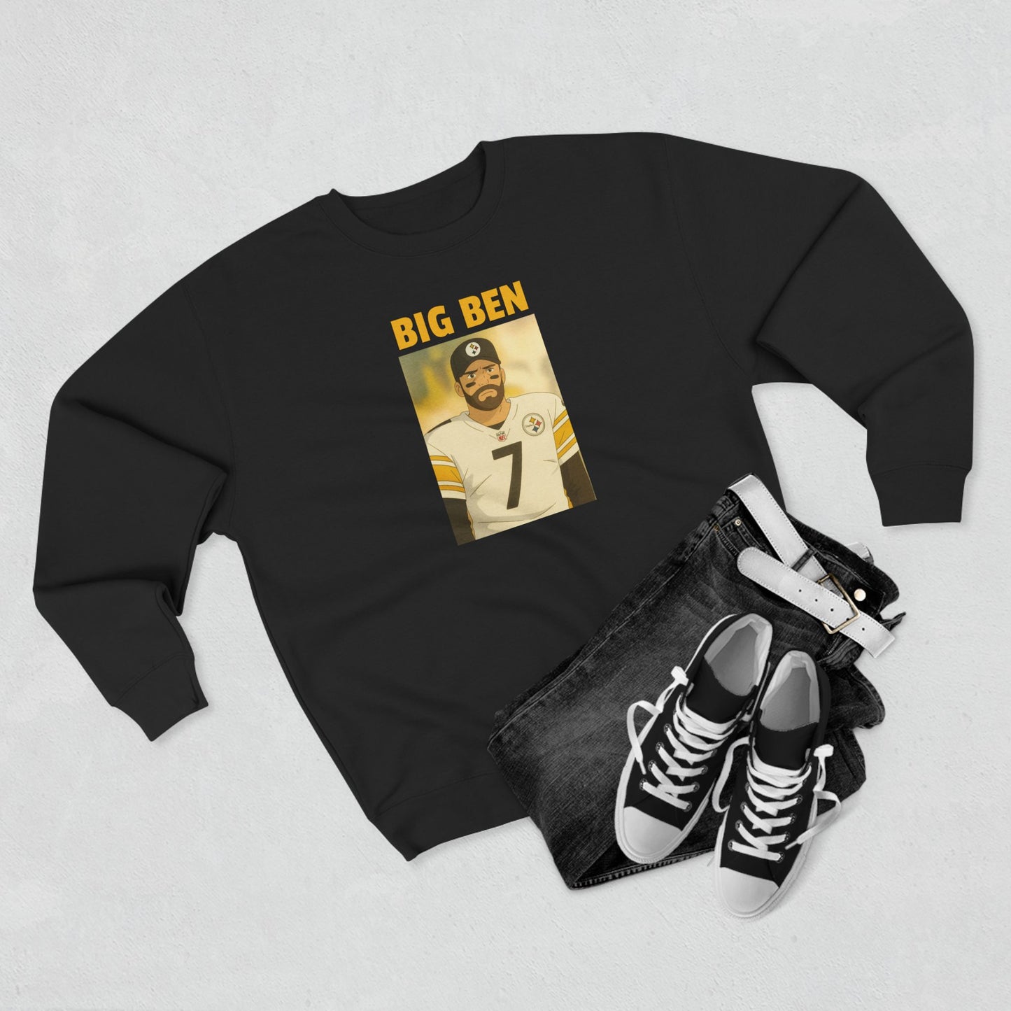 Anime Football 'Big Ben' Crewneck Sweatshirt
