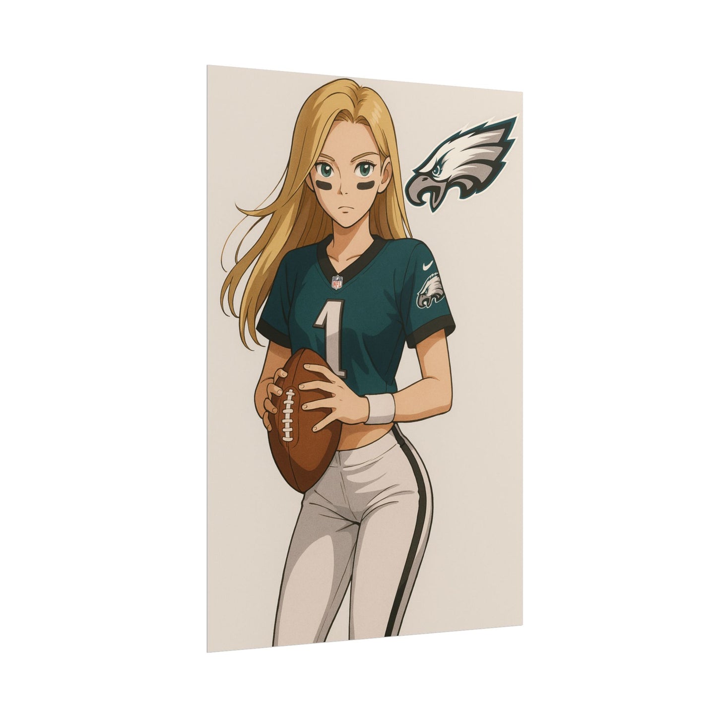 Loco Fits Anime Girls 'Eagles Girls 1' Poster