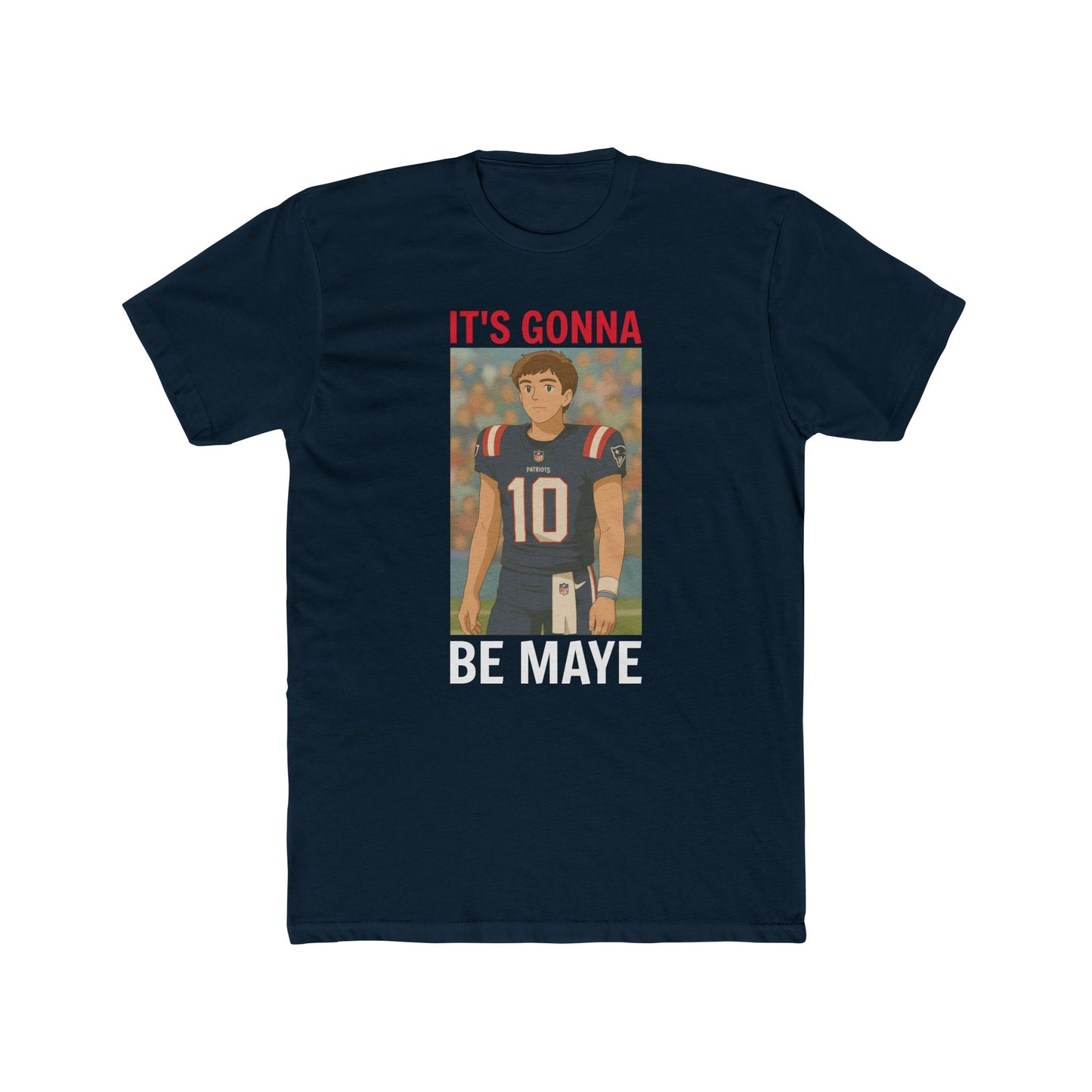 Anime Football 'It's Gonna Be Maye' Cotton Crew Tee