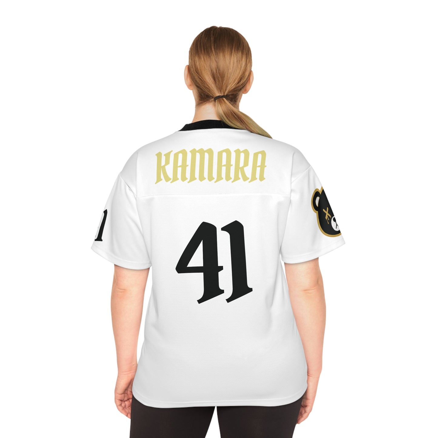 "Wicked Way" #41 Kamara Deady Bears Football Jersey