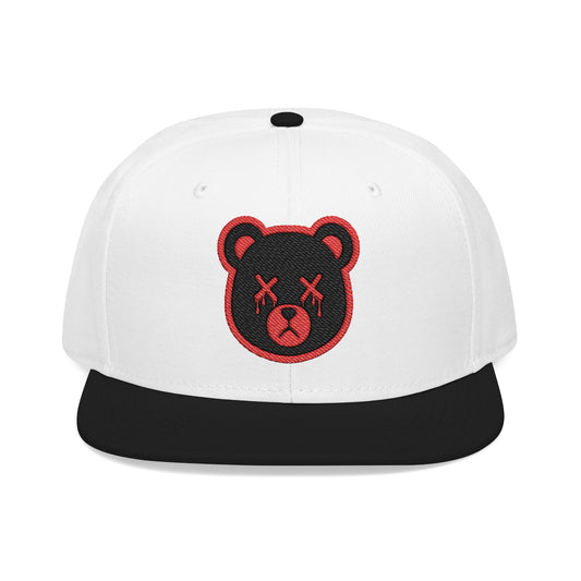 "Wicked Way" Deady Bear Embroidered Snapback Cap