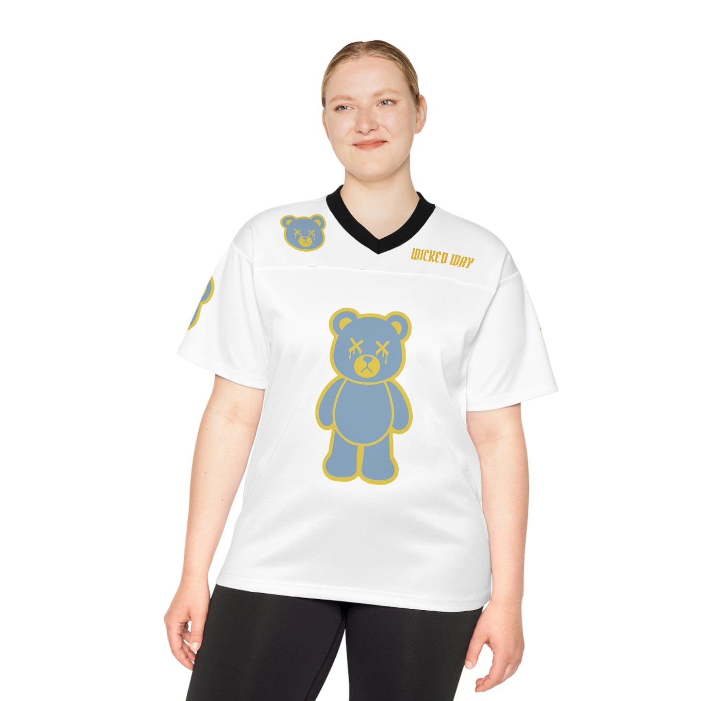 "Wicked Way" #3 James Jr. Deady Bears Football Jersey