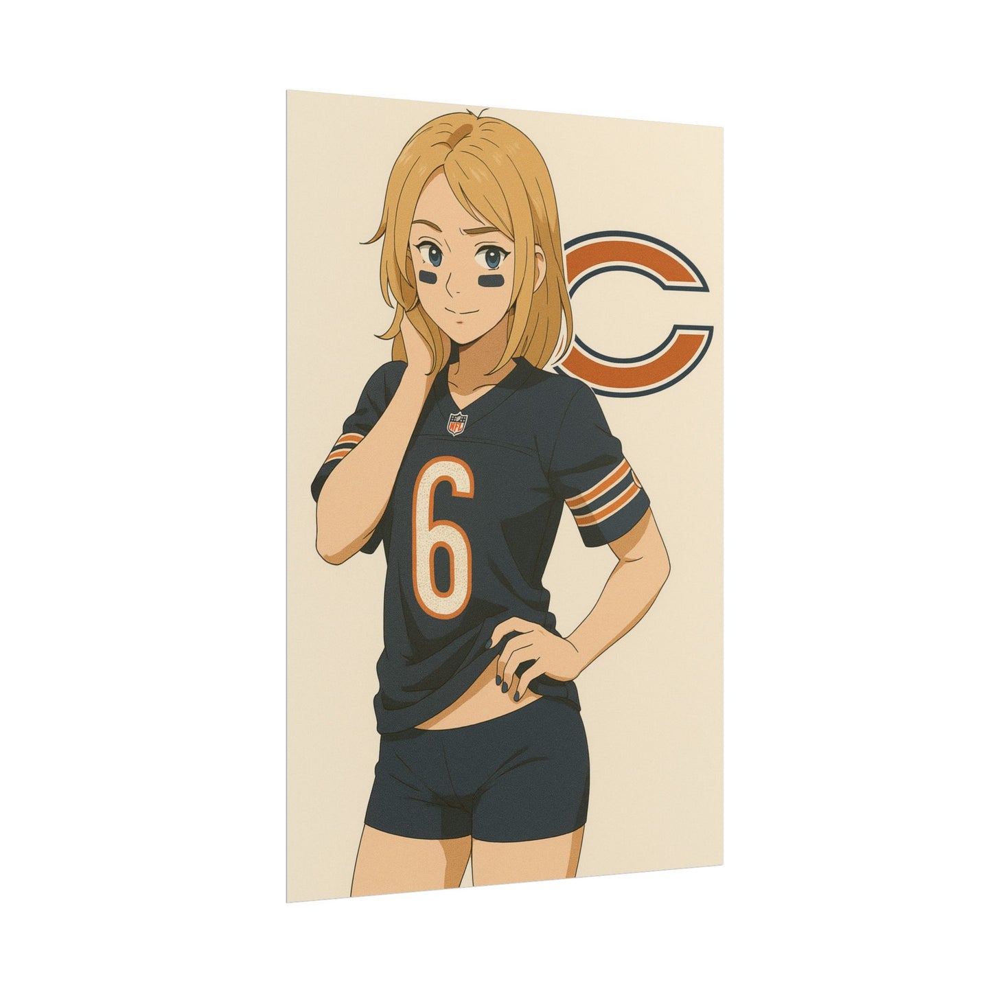 Loco Fits Anime Girls 'Bears Girl 4' Poster