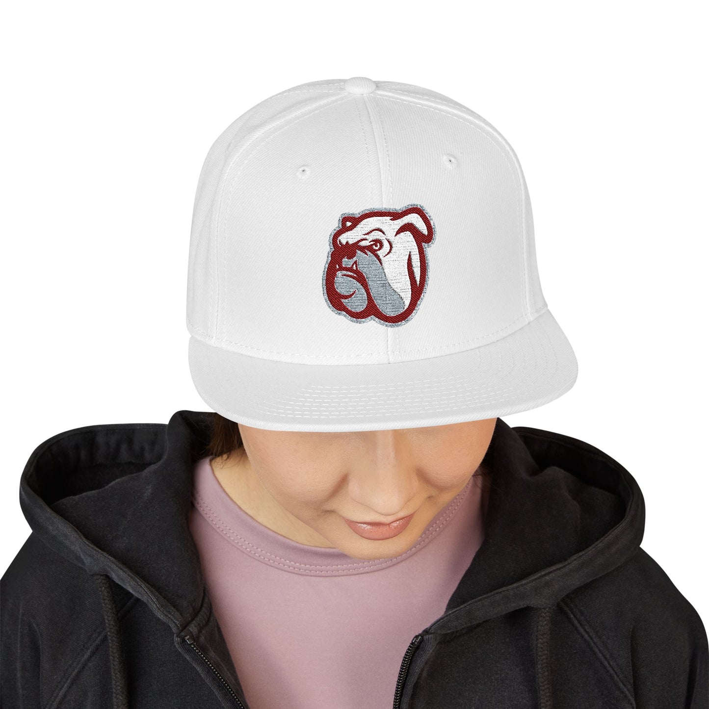 'Mississippi State Bulldog Head' Logo Snapback