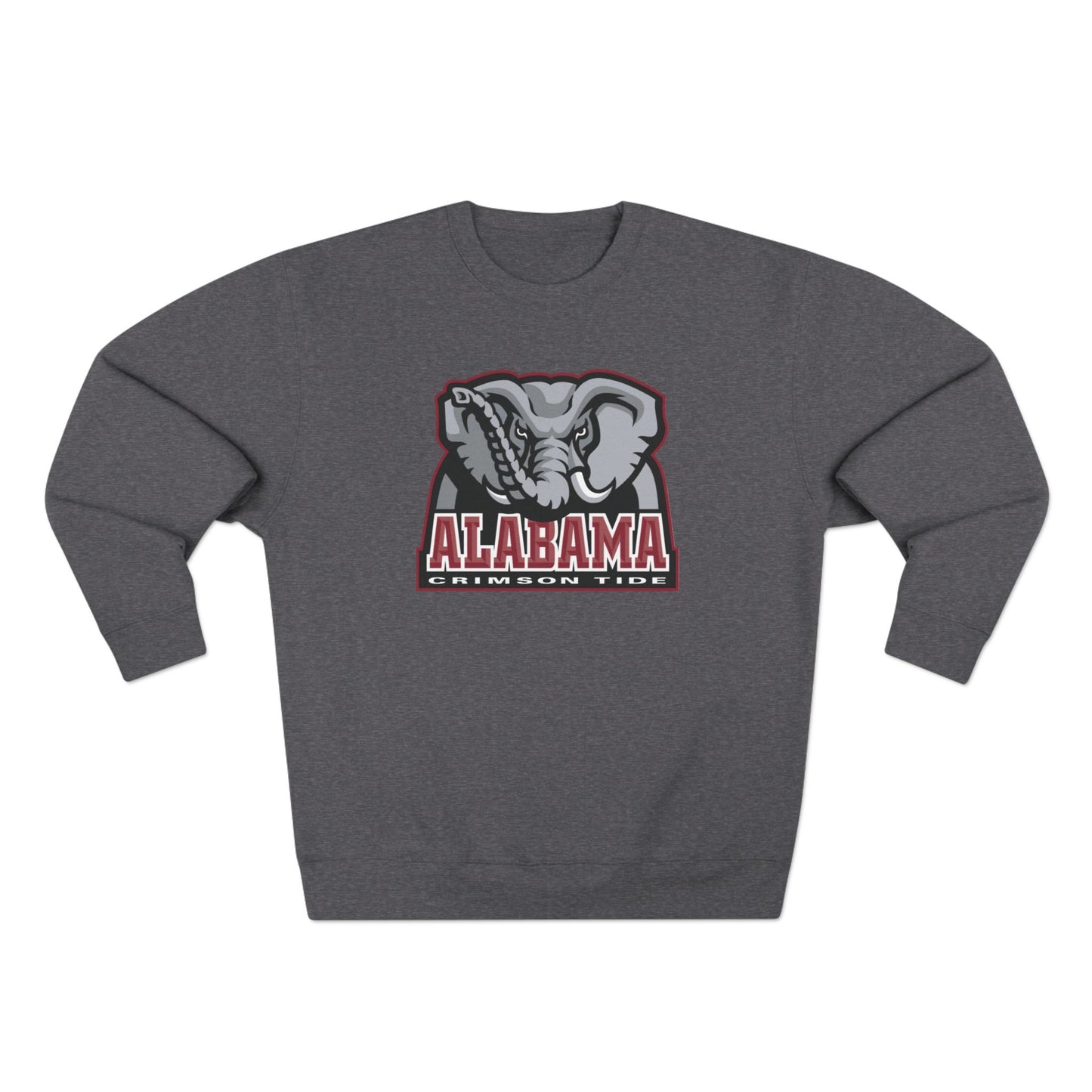 'Alabama Crimson Tide Big Al' Cotton Crewneck Sweatshirt