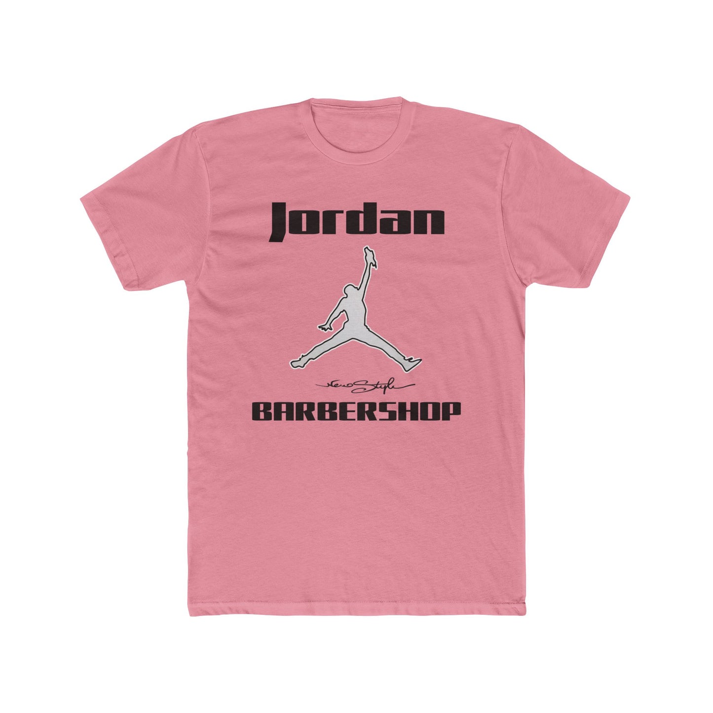 Jordan New Style Barbershop Cotton Crew T-Shirt