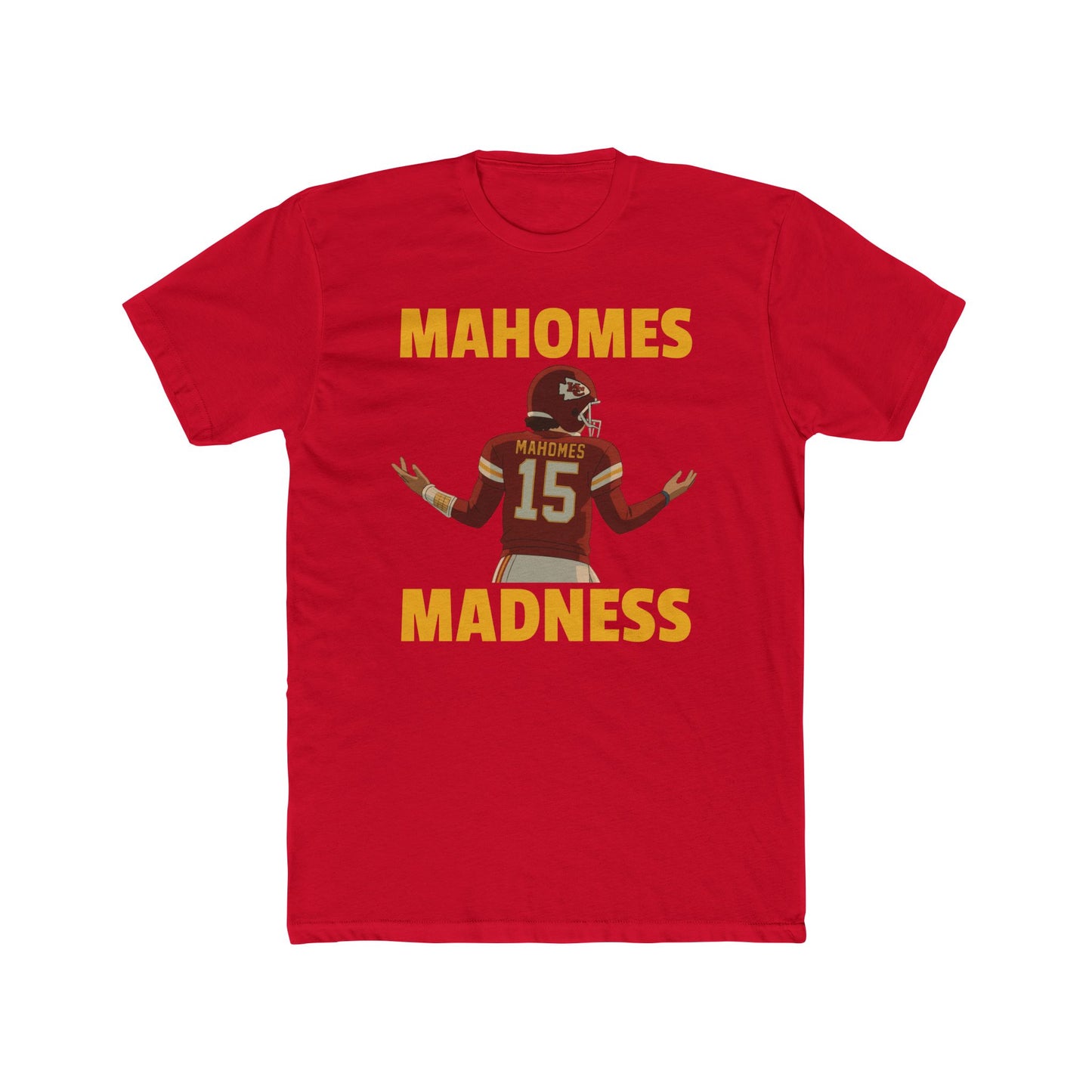 Anime Football 'Mahomes Madness' Cotton Crew Tee