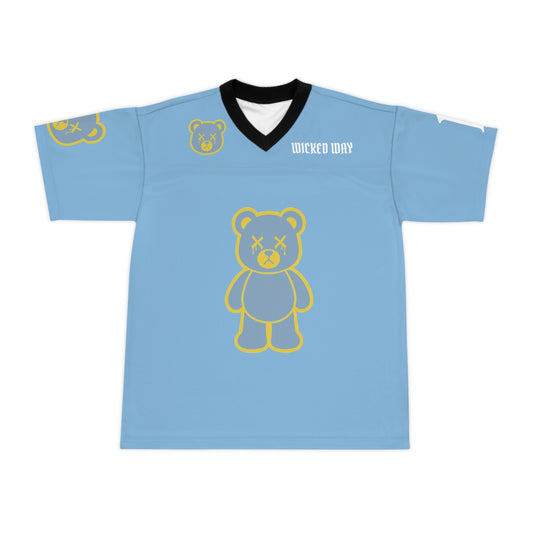 "Wicked Way" #1 Johnston Deady Bears Football Jersey