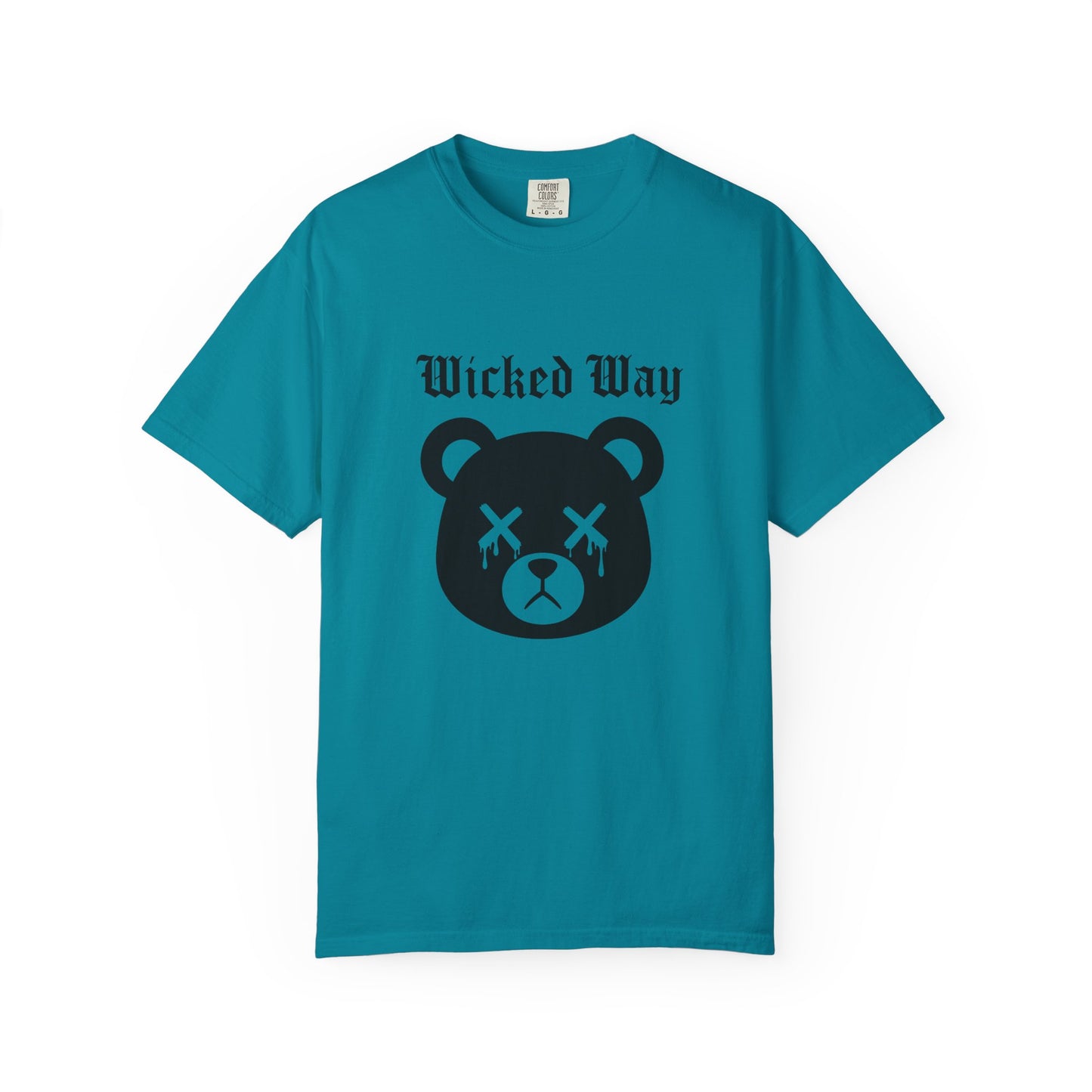 "Wicked Way" Dead Bear Head T-Shirt (Multi Color Options)
