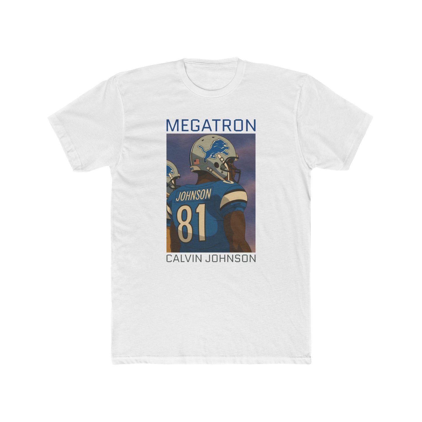 Anime Football 'Megatron' Cotton Crew Tee