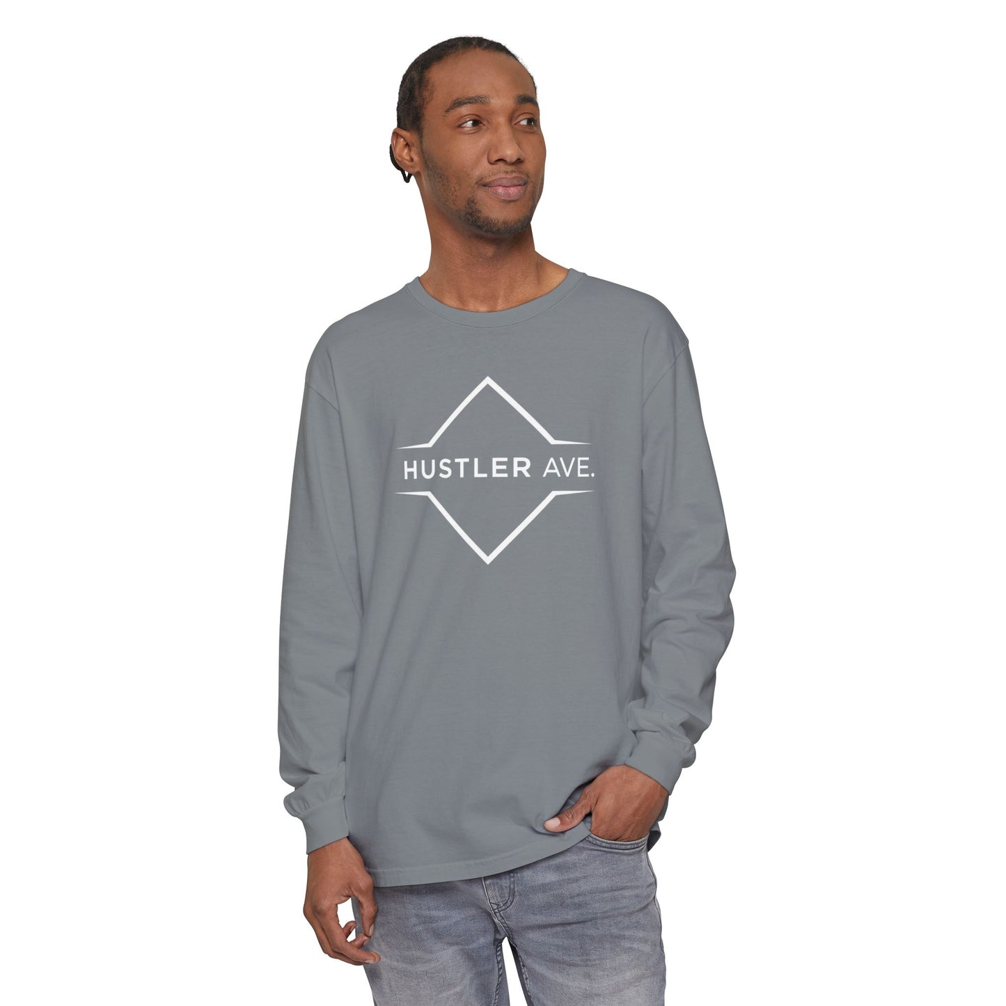 "Hustler Ave" Avalanche Motion Long Sleeve T-Shirt