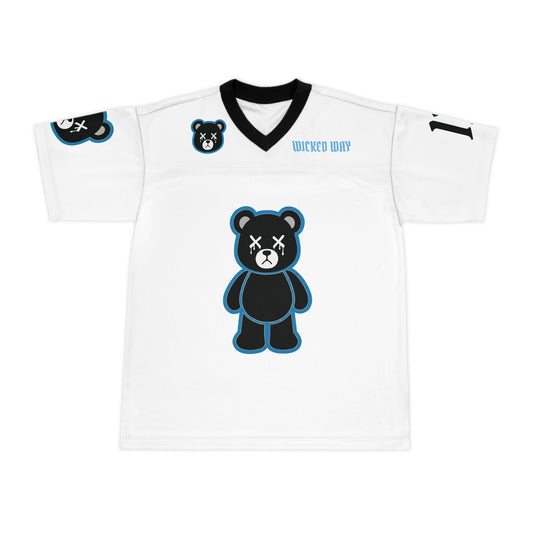 "Wicked Way" #17 Legette Deady Bears Football Jersey